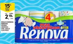 Continente Aro - rolo cozinha renova maxima promoção