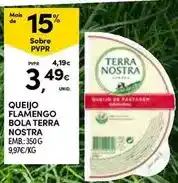 Continente Terra nostra - queijo flamengo bola promoção