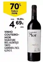Continente Alentejo - vinho couteiro-mor promoção