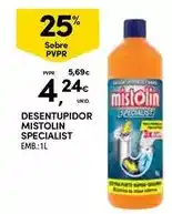 Continente Mistolin - desentupidor specialist promoção