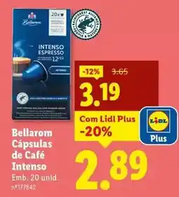Lidl Bellarom - capsulas de cafe promoção