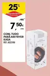 Continente Kasa - conj. tudo para air fryer promoção