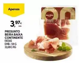 Continente Continente - presunto beira baixa promoção