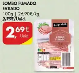 Pingo Doce Lombo fumado fatiado promoção
