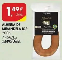 Pingo Doce Alheira de mirandela igp promoção