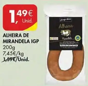 Pingo Doce Alheira de mirandela igp promoção