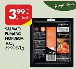 Pingo Doce Salmão fumado noruega promoção