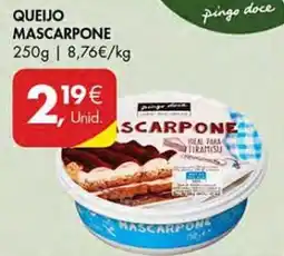 Pingo Doce Queijo mascarpone promoção