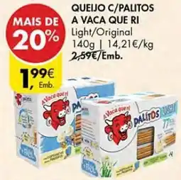 Pingo Doce Queijo c/palitos a vaca que ri promoção