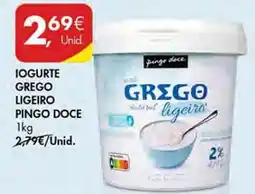 Pingo Doce Iogurte grego ligeiro pingo doce promoção
