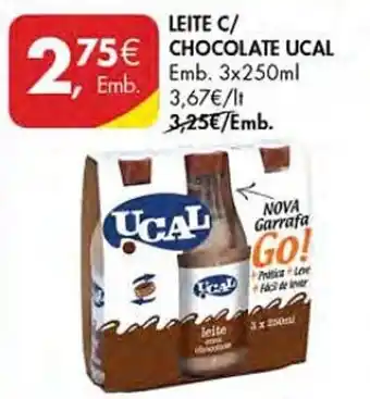 Pingo Doce Leite c/ chocolate ucal promoção