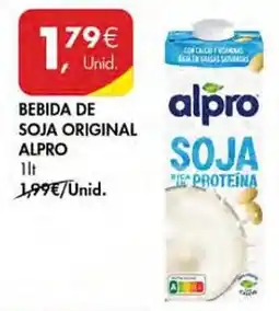 Pingo Doce Bebida de soja original alpro promoção