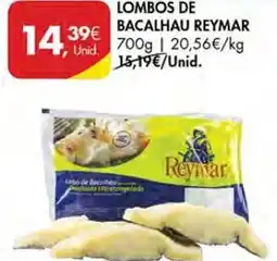 Pingo Doce Lombos de bacalhau reymar promoção