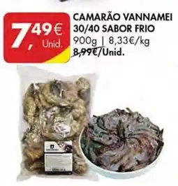 Pingo Doce Camarão vannamei 30/40 sabor frio promoção