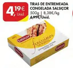Pingo Doce Tiras de entremeada congelada salsiçor promoção