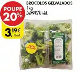 Pingo Doce Brocolos gelvalados promoção