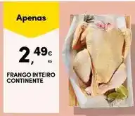 Continente Bom dia Continente - frango inteiro promoção