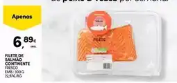 Continente Continente - filete de salmao promoção