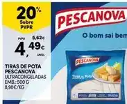 Continente Pescanova - tiras de pota promoção