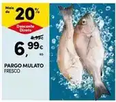 Continente Pargo mulato promoção