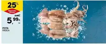Continente Pota fresca promoção