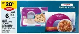Continente Continente - lubas recheadas c/carmarrao promoção