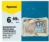 Continente Continente - balanas de bacalhau continete promoção