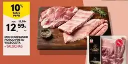Continente Mix - churrasco porco perto promoção