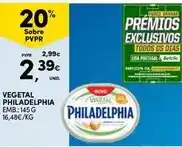 Continente Philadelphia - vegetal promoção