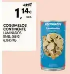 Continente Continente - cogumelos promoção