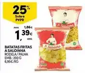 Continente A saloinha - batatas fritas promoção