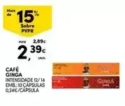 Continente Ginga - café promoção