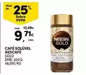 Continente Nescafé - café solúvel gold promoção