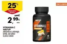 Continente A+ - vitamina c wayup promoção
