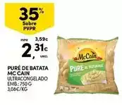 Continente Mccain - pure de batata promoção