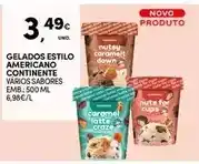 Continente Continente - gelados estilo americano promoção
