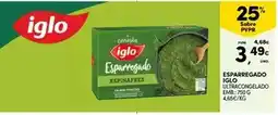 Continente Iglo - esparregado promoção