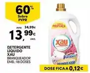Continente Xau - detergente líquido promoção