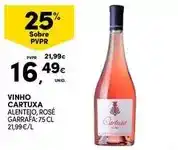 Continente Contesta carlota - vinho alenteio, rosé garrafa promoção