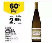 Continente Vinho leira do canhoto promoção
