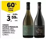 Continente Flor - vinho promoção
