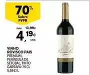 Continente Premium - vinho promoção