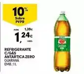 Continente Guaraná brasil - refrigerante c/gas antartica zero promoção