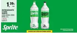 Continente Sprite - refrigerante promoção