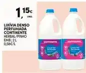Continente Continente - lixivia denso perfumada promoção
