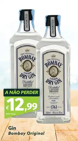 Roque Supermercados Gin Bombay Original promoção