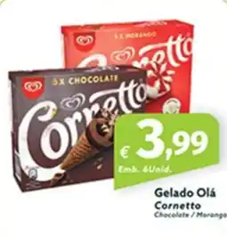 Roque Supermercados Gelado Olá Cornetto promoção