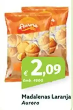 Roque Supermercados Madalenas Laranja Aurora promoção