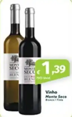 Roque Supermercados Vinho Monte Seco promoção