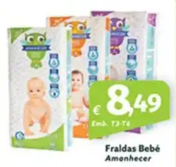 Roque Supermercados Fraldas Bebé Amanhecer promoção